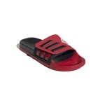 adidas Badeschuhe Adilette TND (Klettverschluss, Cloudfoam Zwischensohle) schwarz/rot - 1 Paar